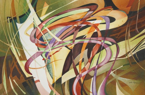Floating Ribbons